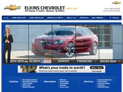 Elkins Chevrolet Website
