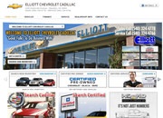Elliott Chevrolet  Cadillac Website