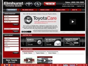 Elmhurst Toyota Website