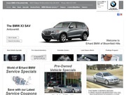 Erhard BMW Website