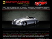 Euromasters Classic Cars Website