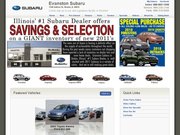 Evanston Subaru Isuzu Website