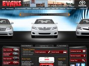 Evans Toyota Scion Suzuki Website