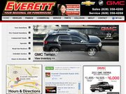 Everett Chevrolet Website