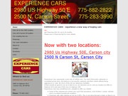 Experience Cars Website
