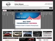 Exton Nissan Website