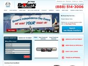 Brown’s Fairfax Mazda Website