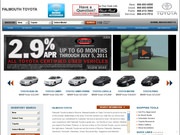 Bourne Toyota Website