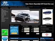 Van Horn Hyundai of Fond Du Lac Website