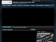 Federico Chrysler Dodge Jeep Website