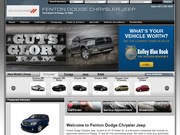 Fenton Chrysler Jeep Dodge Website
