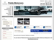 Fields Motorcars Website