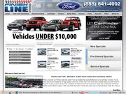 Finish Line Ford Website