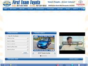 First Team Toyota Website