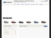 Fitzgerald Subaru of Gaithersburg Website