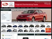 Fitzgerald Toyota Website