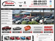 Fletcher Chrysler-Dodge Website