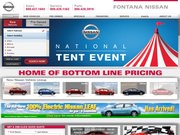 Fontana Nissan Website