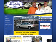 Forest City Ford Website