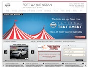 Fort Wayne Infiniti & Nissan Website