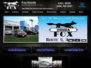 Fox Honda Website