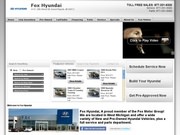 Fox Hyundai Website