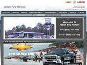 Julian Foy Motors Website