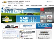Boucher Frank Chevrolet Cadillac Saab Website