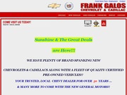 Frank Galos Chevrolet Website