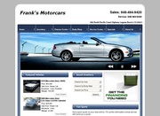 Frank’s of Mercedes Motorcars Website