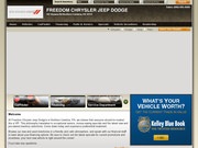 Freedom Chrysler Website