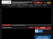 Freedom Dodge Website