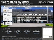 Freeman Hyundai Website