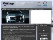 Freeway Cadillac Mazda Website