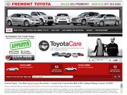 Fremont Toyota Website