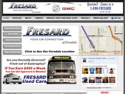 Jim Fresard Pontiac GMC Website