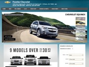 Frontier Chevrolet Website