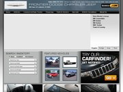 Frontier Chrysler Dodge Dodge  Volkswagen Website