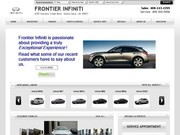 Frontier Infiniti Website
