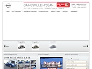 Gainesville Nissan Website