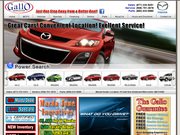 Gallo Mazda Volvo Website