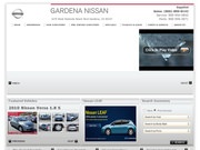 Gardena Nissan Website