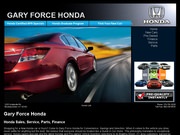 Gary Force Honda Website