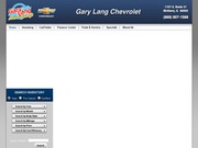 Lang Gary Chevrolet Website