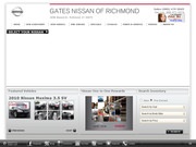 Gates Nissan Website