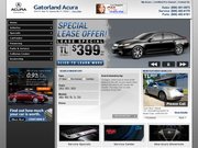 Gatorland Acura Website