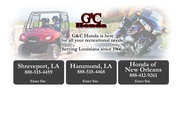 G & C Honda Website