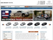 Gene Messer Toyota Website