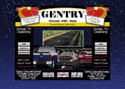 Gentry Chevrolet Pontiac Buick Website