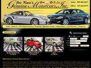 Genuine Motorcars Website